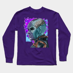 The cranky cyborg Long Sleeve T-Shirt